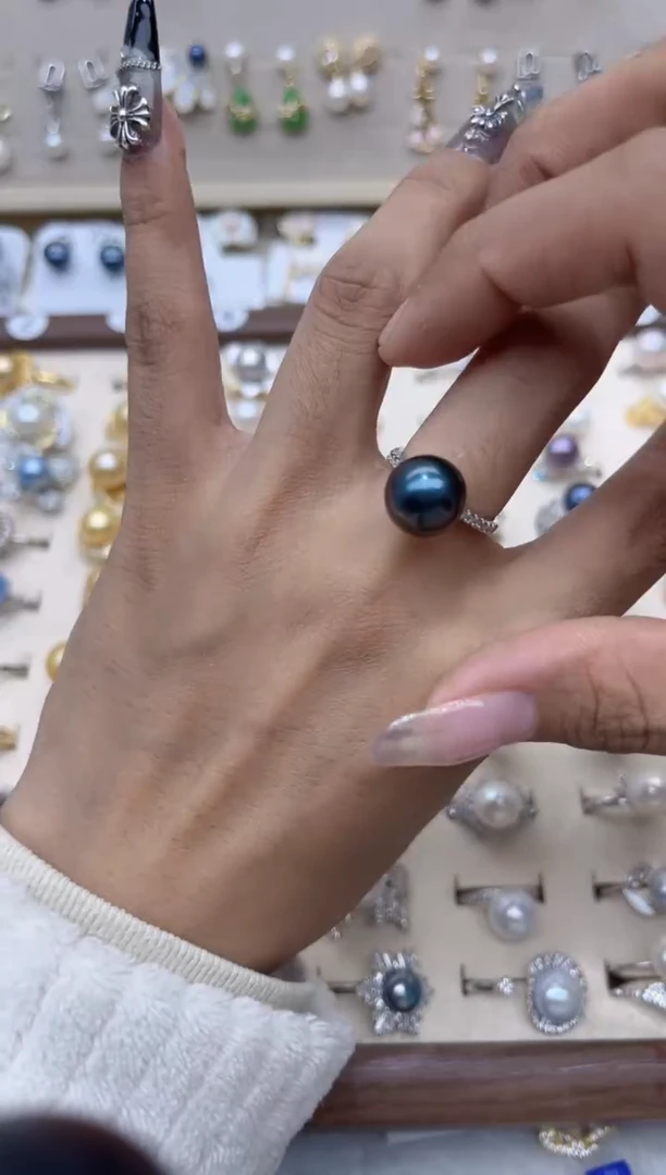 【闪购商品】淡水珍珠戒指合金0.0