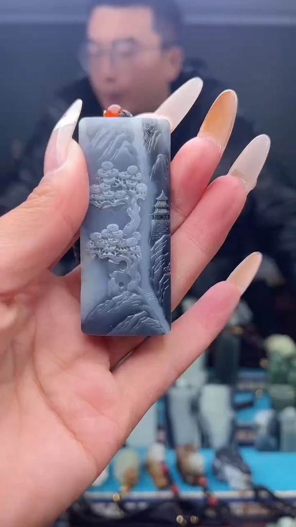 未镶嵌和田玉挂件1