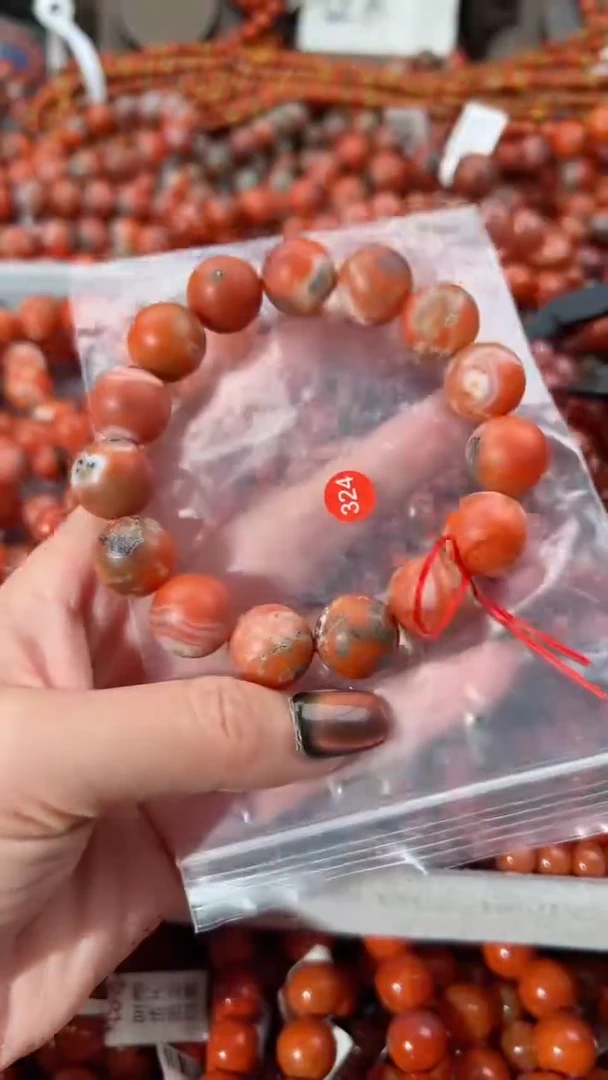 【闪购商品】南红玛瑙手串未镶嵌15
