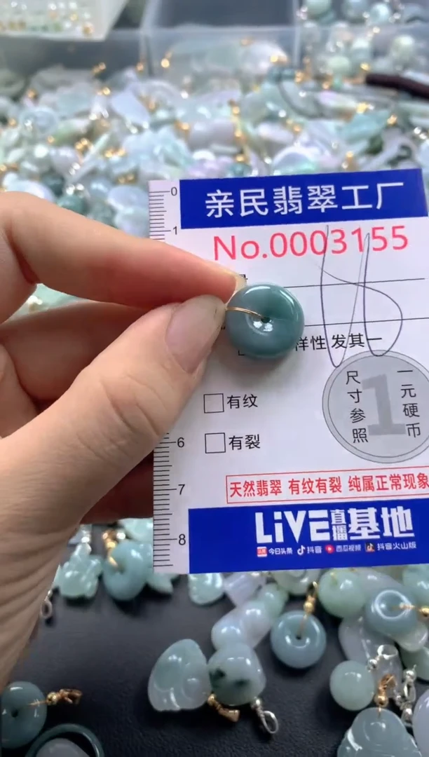 颈饰未镶嵌翡翠3155