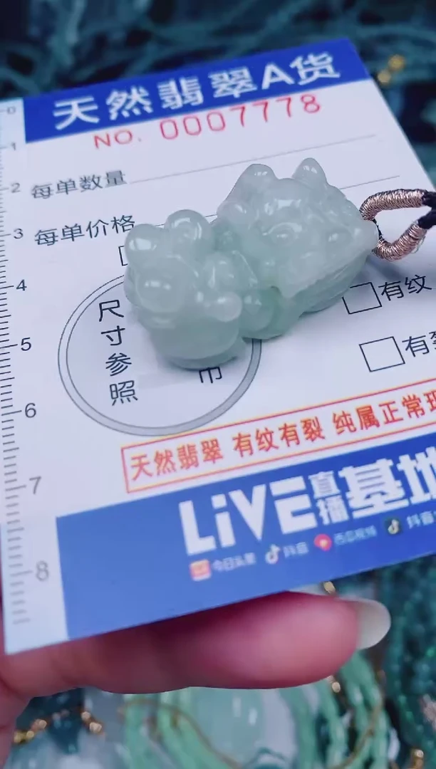 颈饰未镶嵌翡翠00007778