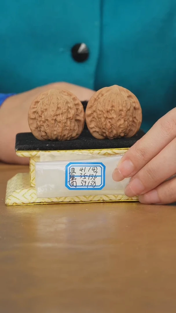 把件文玩核桃非嫁接将军帽