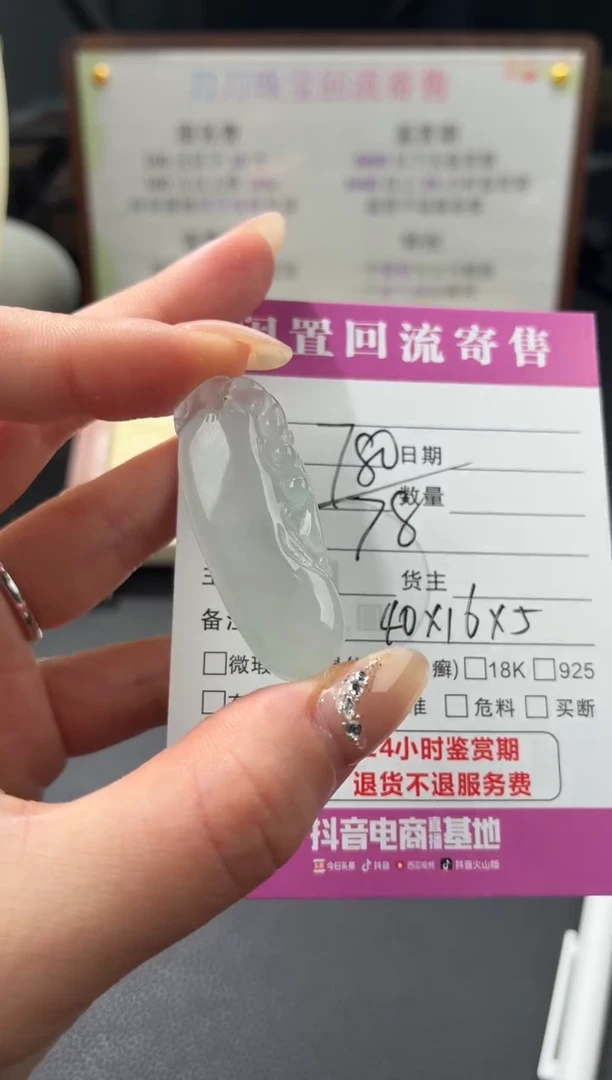 颈饰未镶嵌翡翠00003024