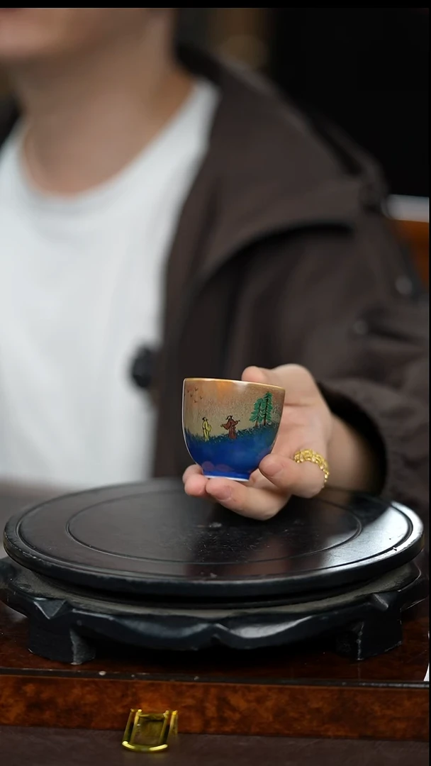 摆件瓷YYF005/7景德镇