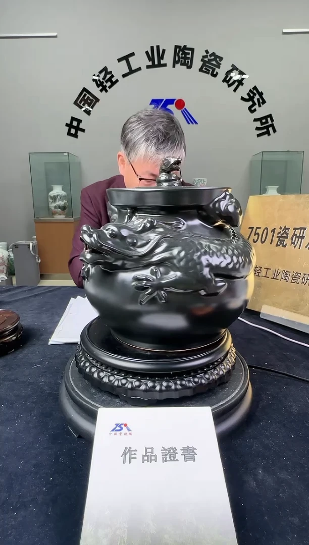 瓷莱斯特十二生肖龙煲