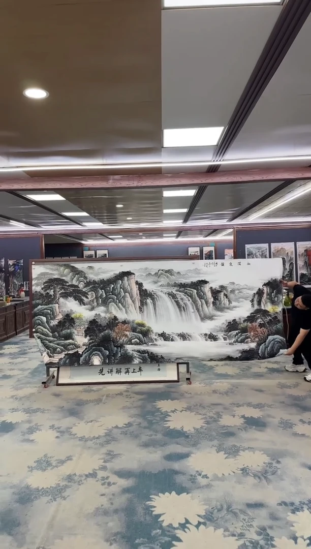 国画W-邵明义-大丈二-山水国画