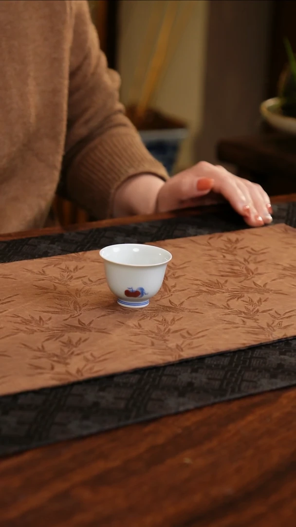 【闪购商品】杯子聚澜堂柿柿如意小杯