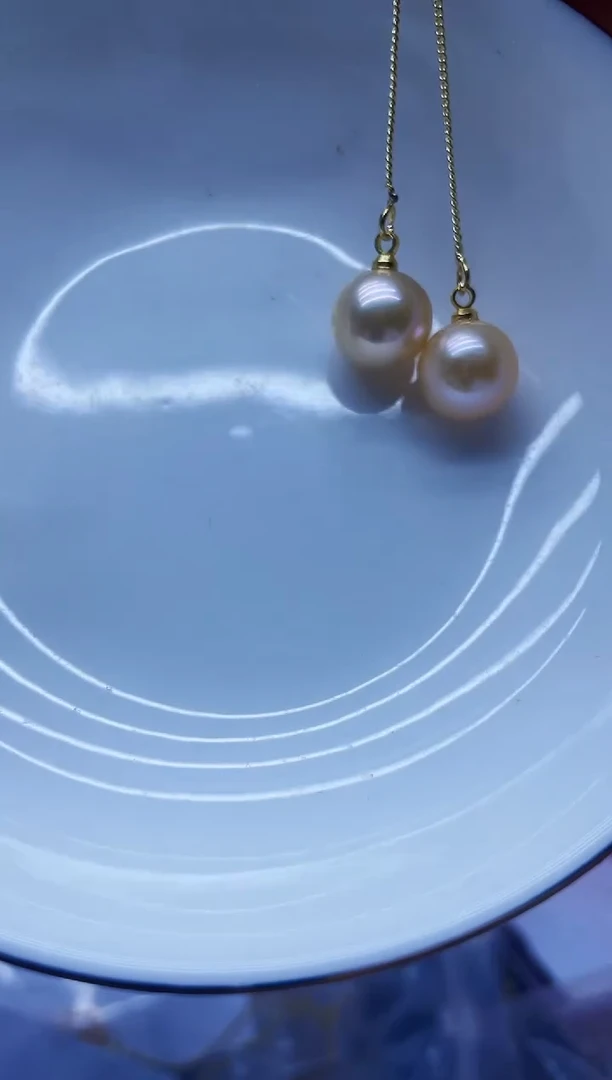 未镶嵌耳饰淡水珍珠耳线多样性发其一