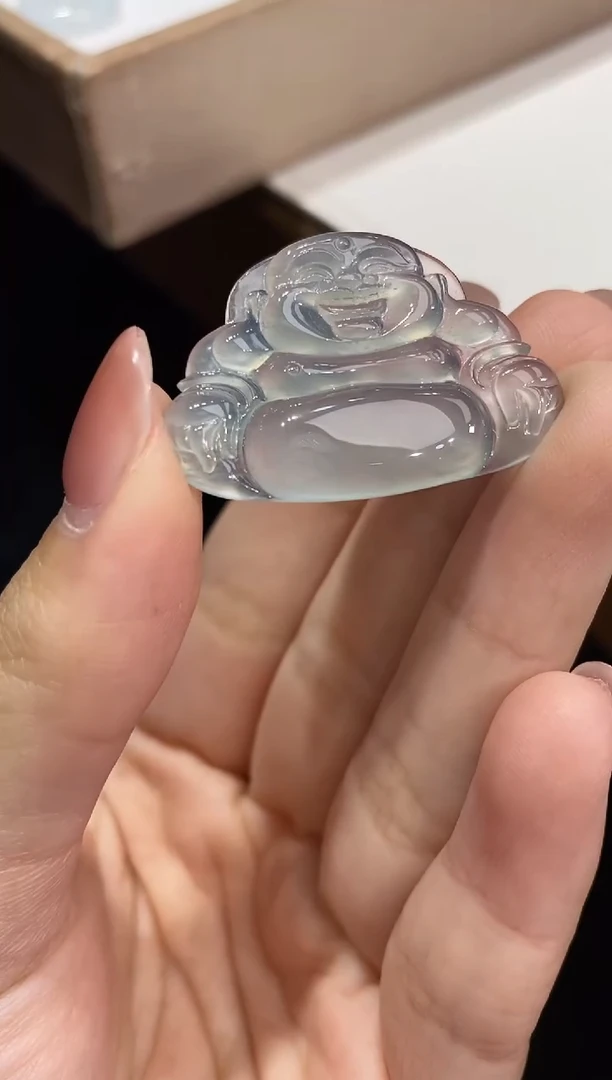 颈饰未镶嵌翡翠佛公