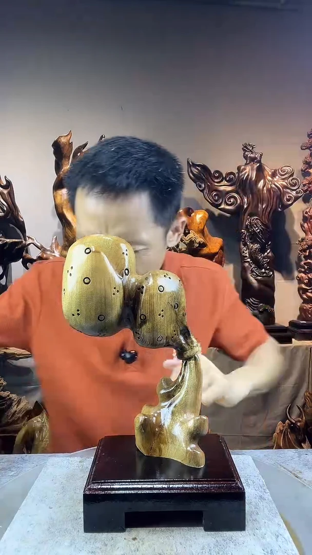金丝楠白****6小叶桢楠随行摆件7