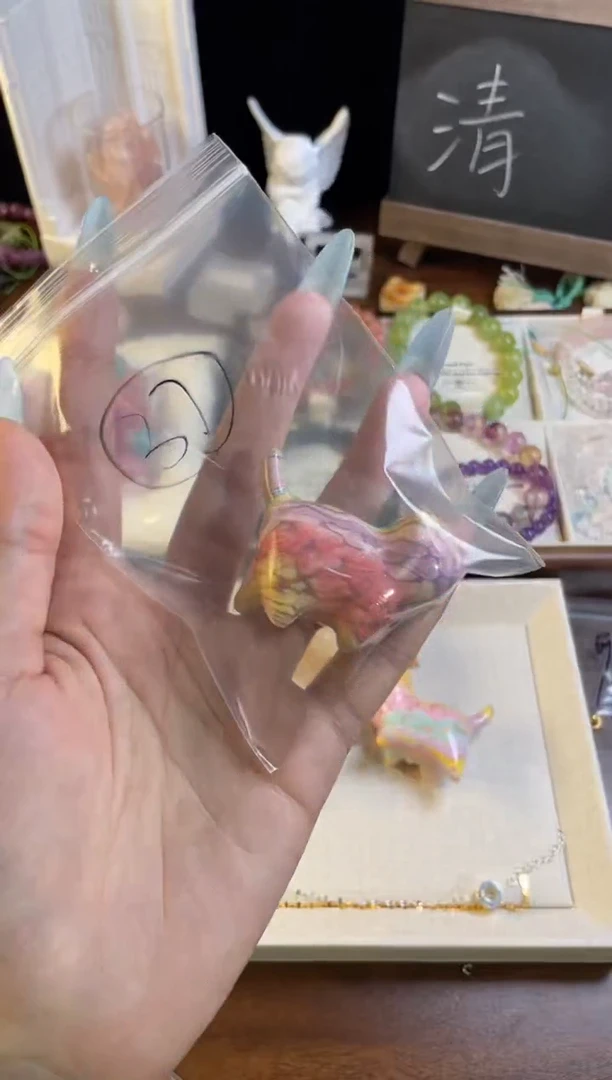 水晶手链未镶嵌大漆猫37号