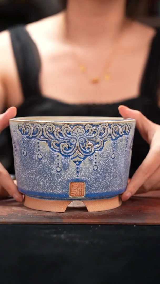 8-26-067花盆口径13.5