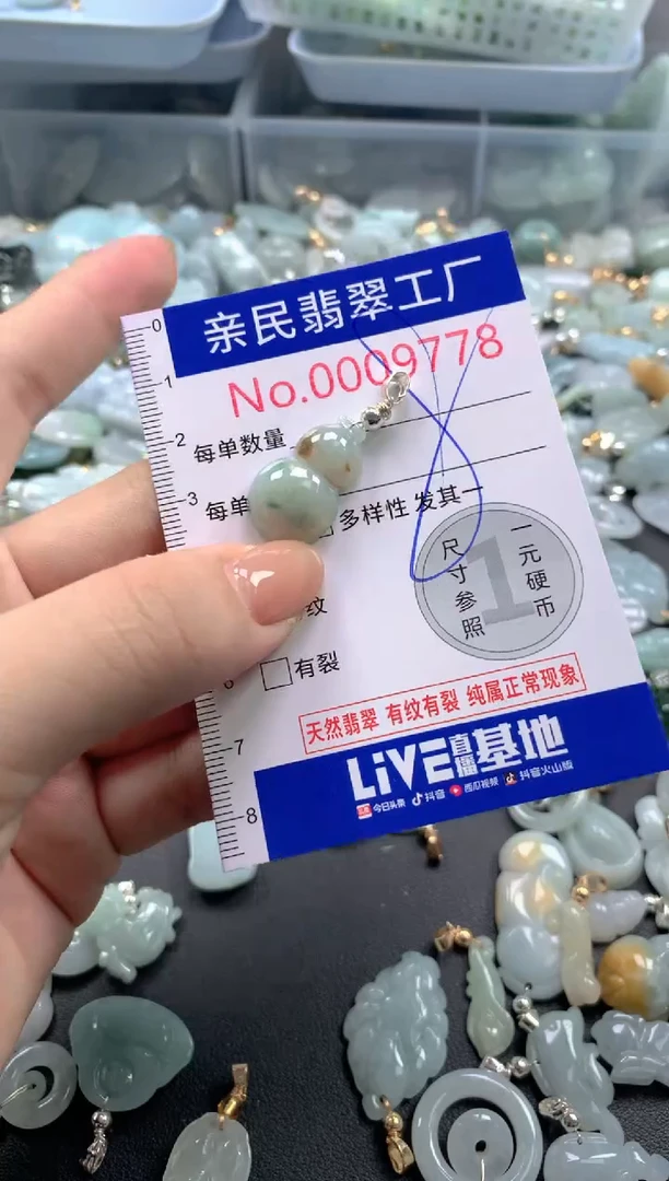 颈饰未镶嵌翡翠9778