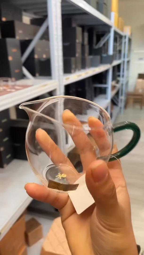 【闪购商品】禾器/晶彩悠然茶海/墨绿