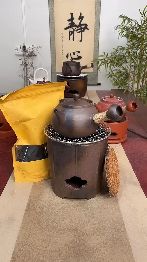 梅花高炉＋650毫升壶【5件套】