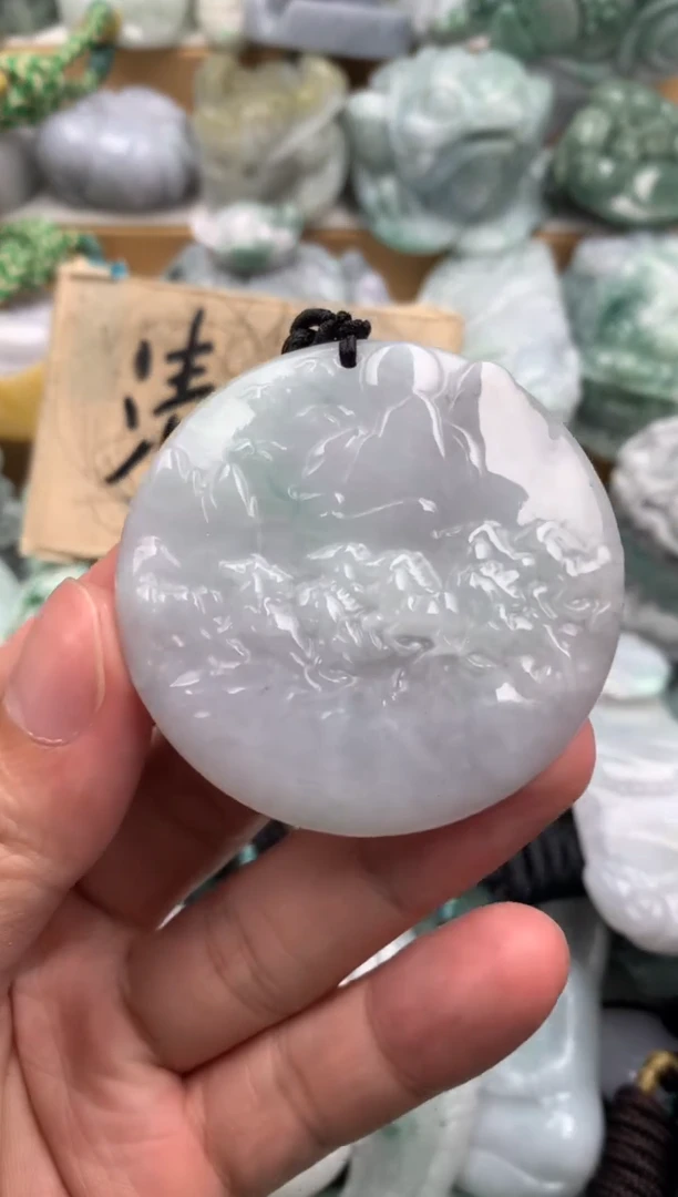 吊坠(不含链)未镶嵌翡翠1