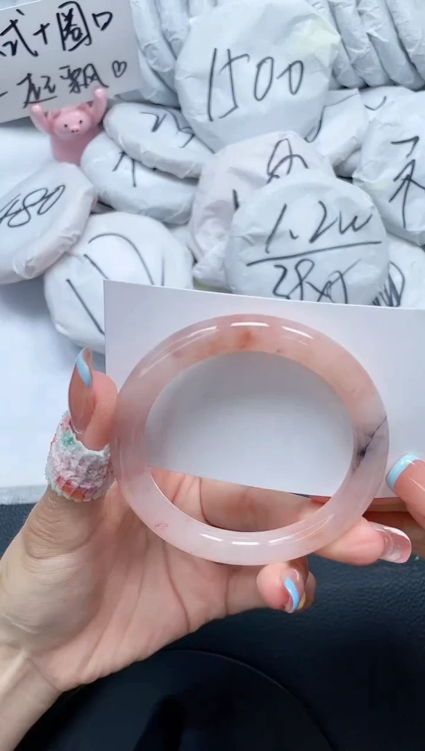 石英质玉手镯未镶嵌F334-54.2