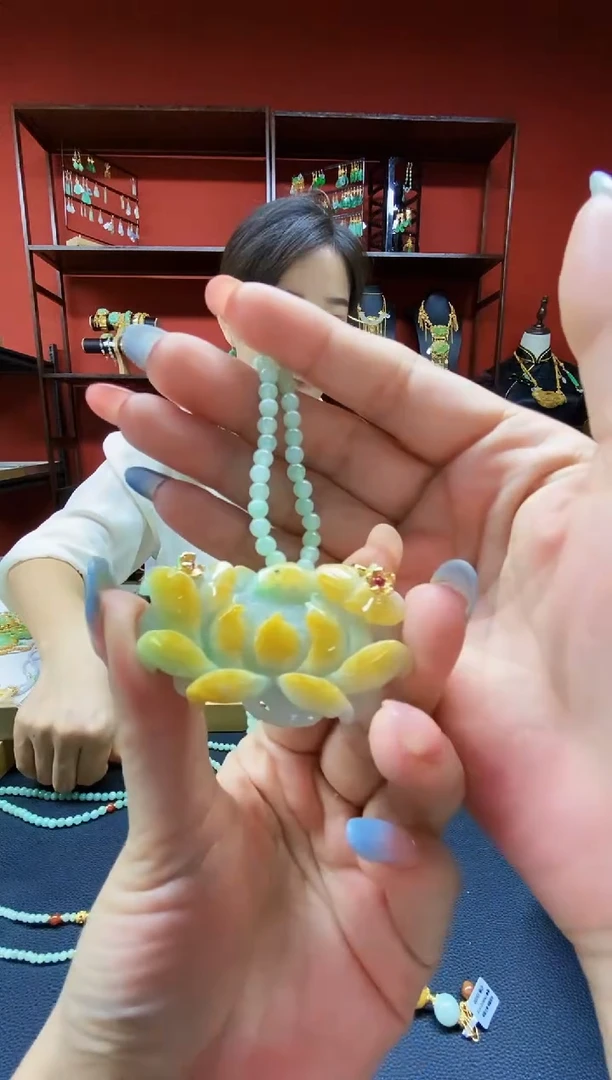 颈饰未镶嵌翡翠翡翠吊坠