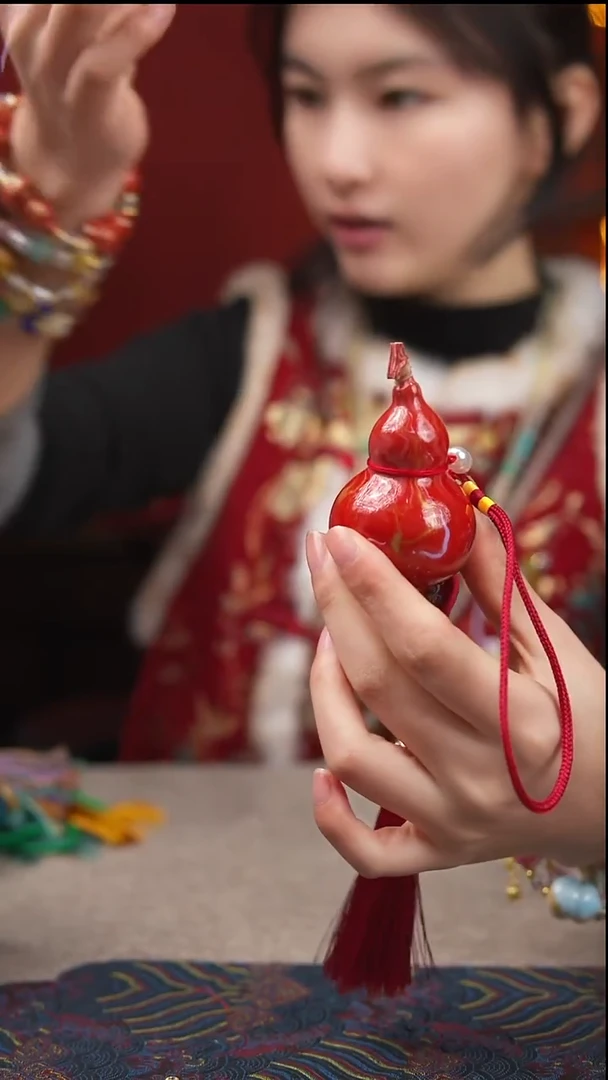 开播福利玖澄文创漆艺葫芦国风配饰葫芦系列