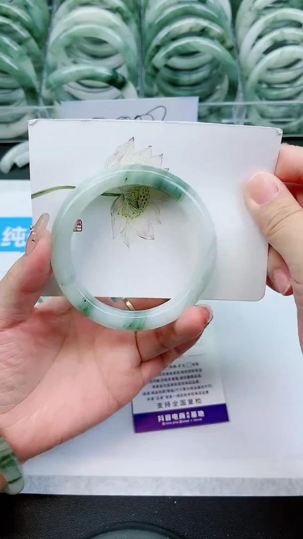 【闪购商品】石英质玉手镯未镶嵌A66号/59-60圈