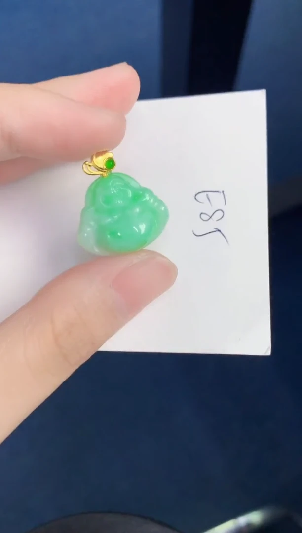 颈饰未镶嵌翡翠天然翡翠缅甸A货