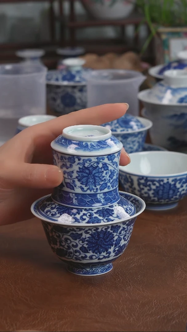 景德镇高端茶器M****杨景德镇纯手工手绘高端茶器