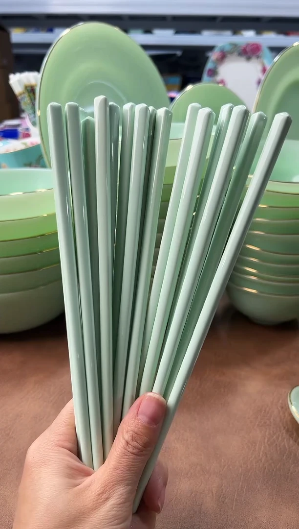 玉瓷筷子10双景德镇餐具