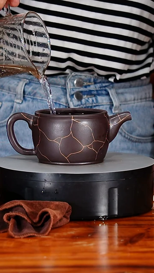 宜兴原矿紫砂壶茶壶400C