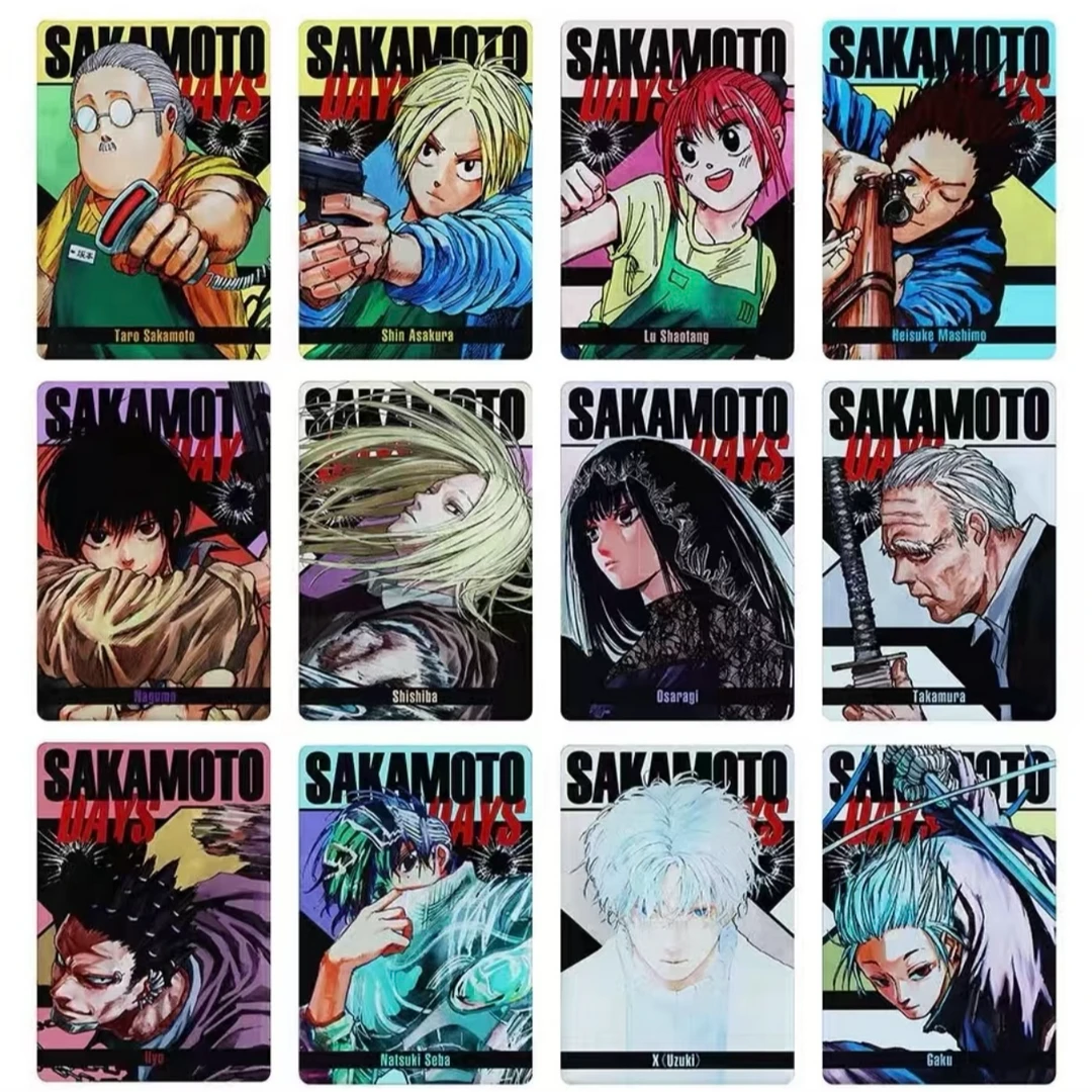 【坂本日常】数据卡 原画吧唧 盲盒代拆