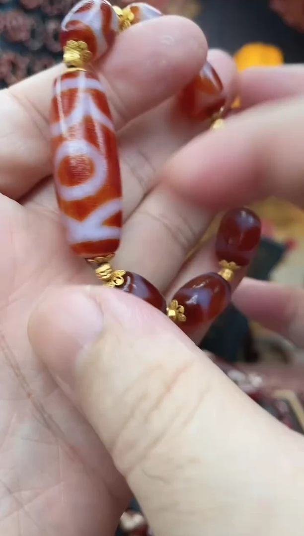 未镶嵌手串玛瑙/玉髓息增怀手串