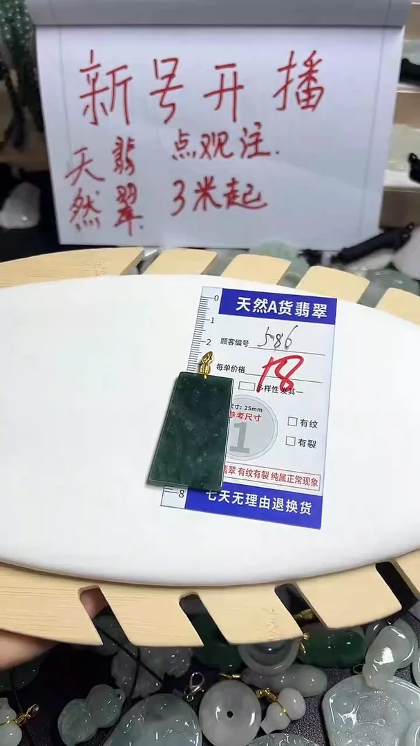 颈饰未镶嵌翡翠586