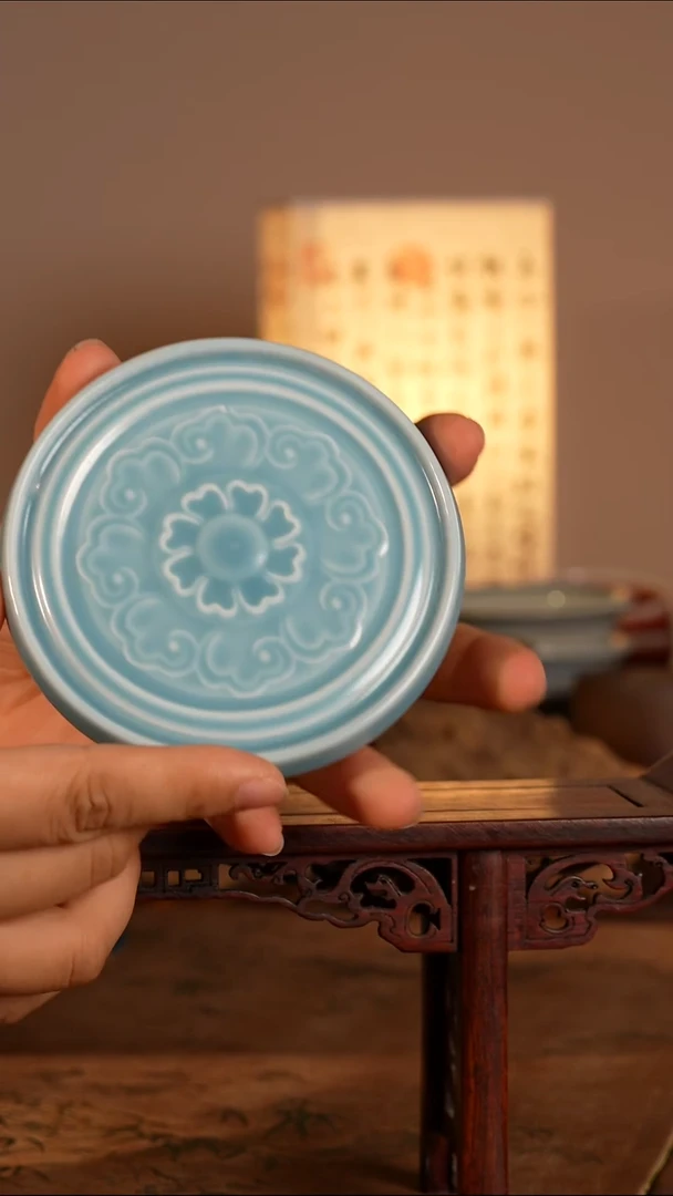 摆件开播福利恭喜发财杯垫