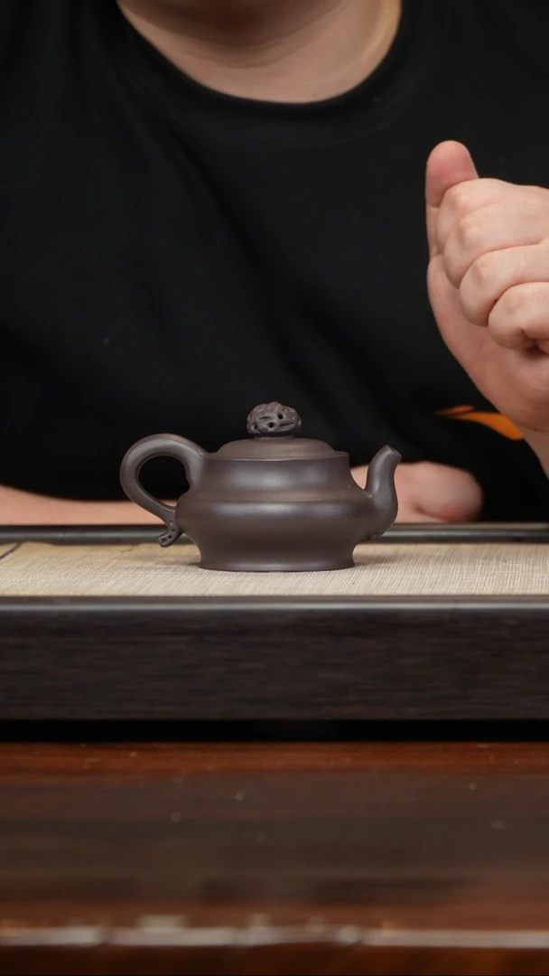 【闪购商品】紫砂茶壶四底乾坤150cc