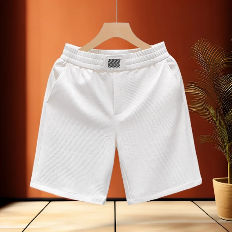 仓石一树潮牌短裤男士夏季新款宽松直筒外穿百搭五分裤纯色休闲裤