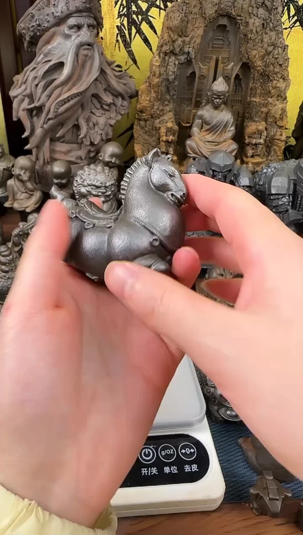 铁精致潮玩摆件小唐马