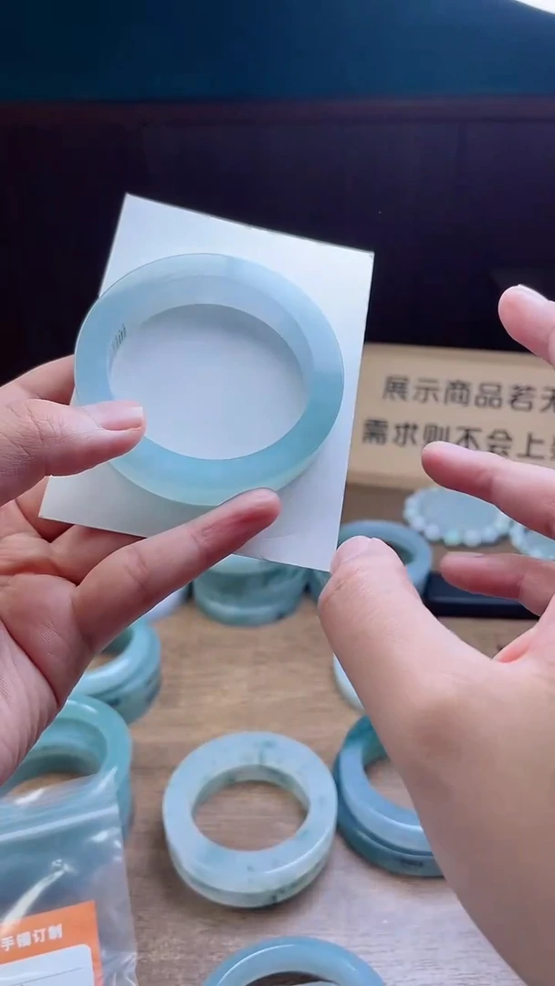 定制翡翠手镯未镶嵌管*定制