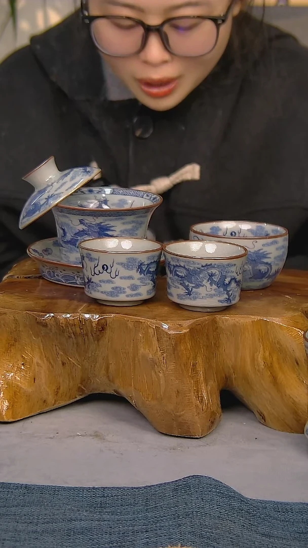 【闪购商品】4件套陶瓷茶具简装家用系列