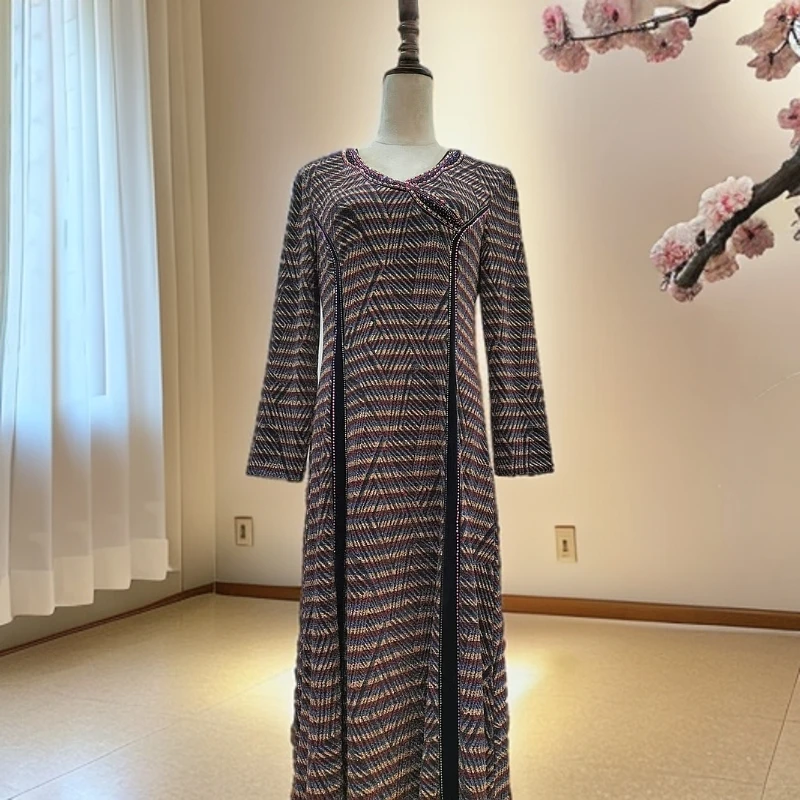 春装新款气质时尚连衣裙25611