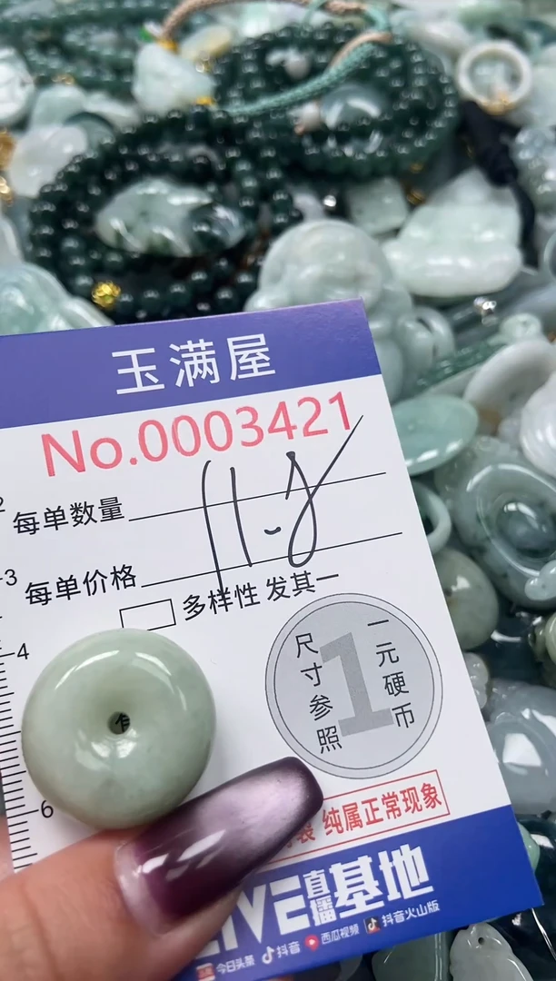 颈饰未镶嵌翡翠3421