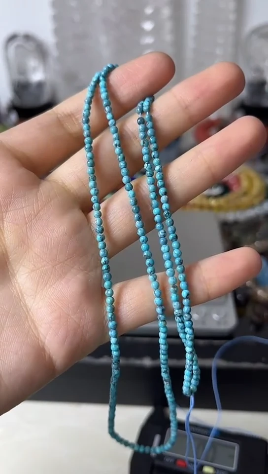 【闪购商品】绿松石颈饰未镶嵌矿坑