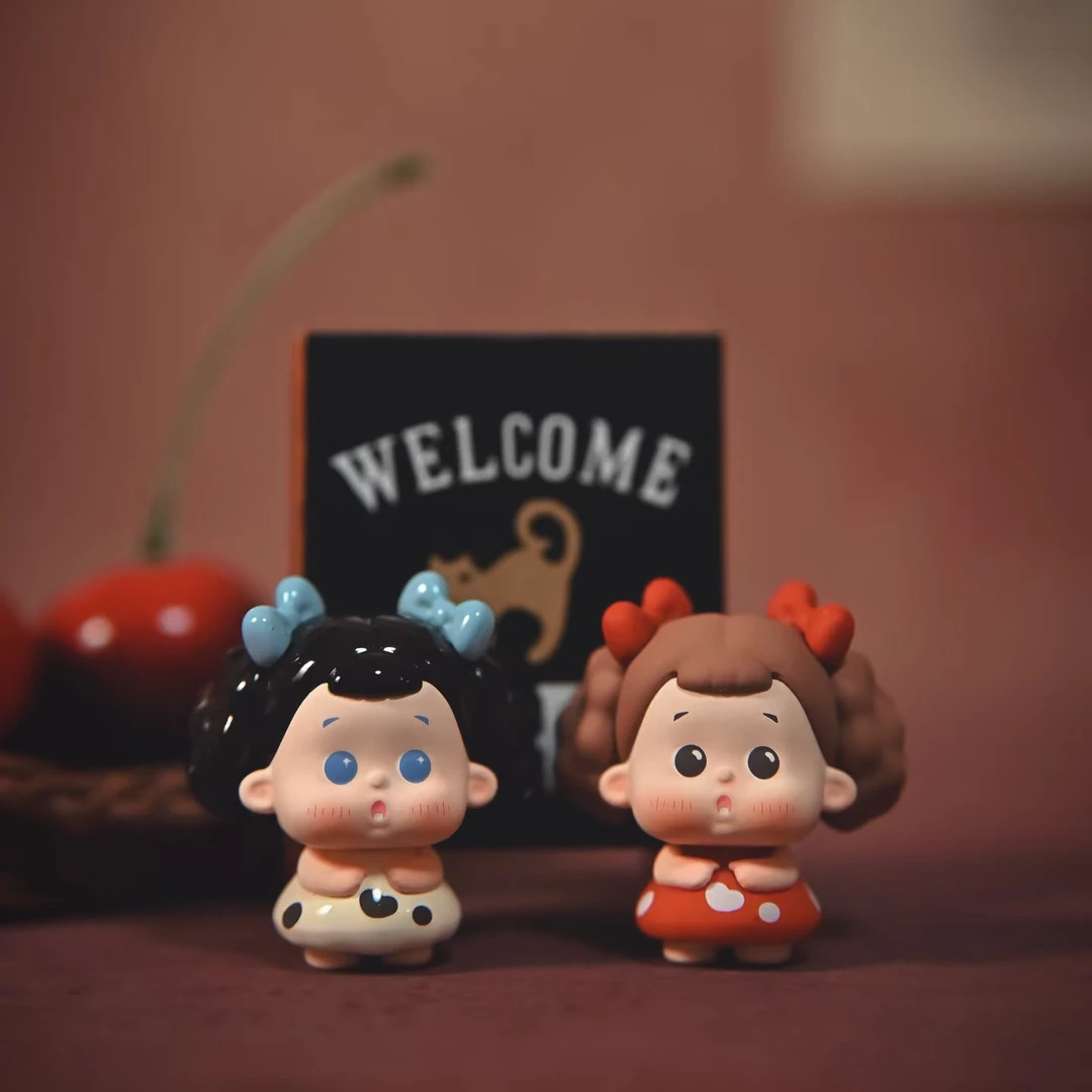 【JOJO初代蘑菇蘑菇萌粒】壳桃果正版盲盒手办可爱礼品礼物PVC