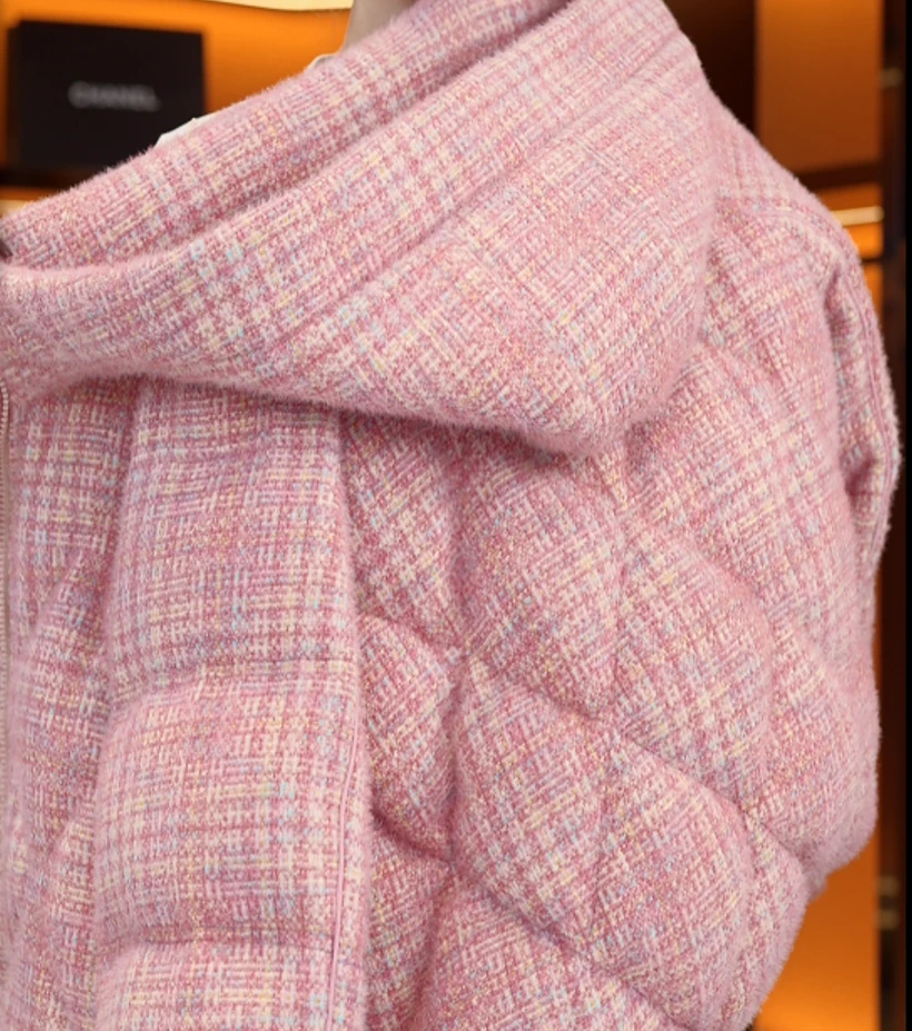 【进口品质】四季青2025新款保暖羽绒服90鸭绒羽绒服外套d544周小娇