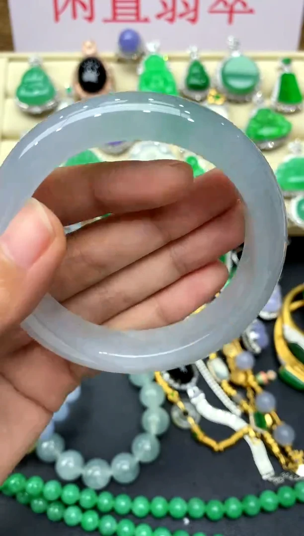 翡翠手镯未镶嵌473-中国好珍宝