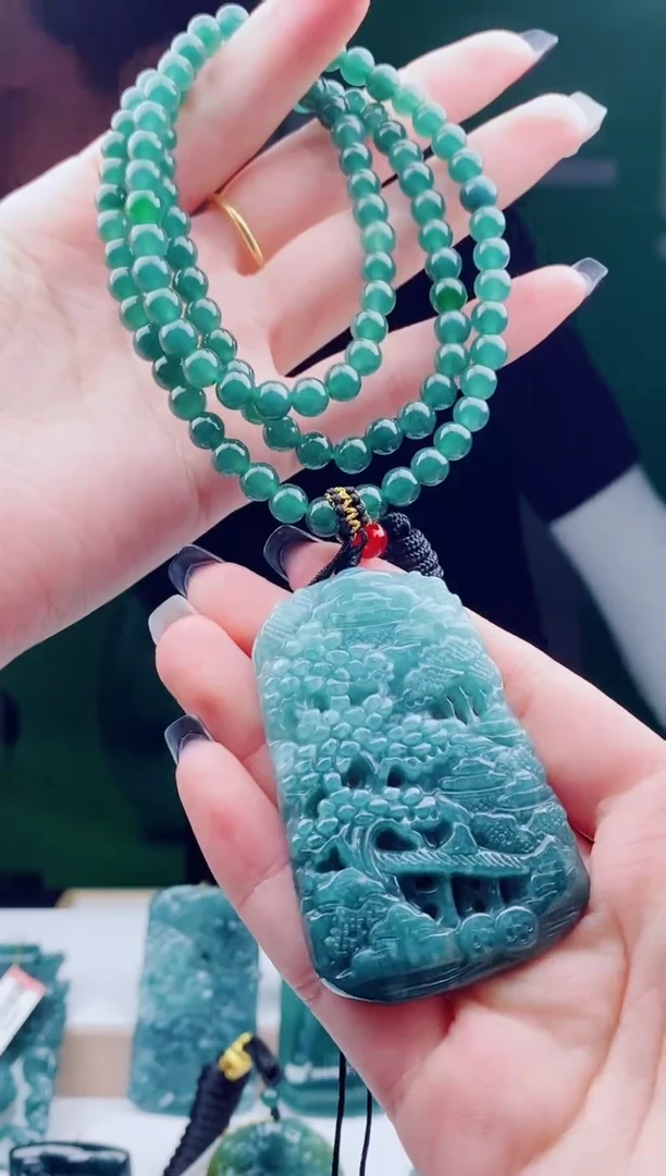 颈饰未镶嵌翡翠多样式发货一件发货