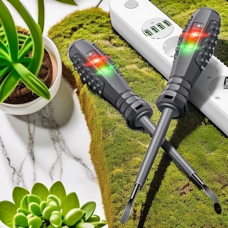 电笔电工专用测断线漏电多功能感应高扭力彩光螺丝刀试电笔