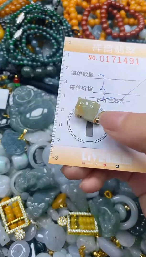 翡翠未镶嵌颈饰闪购0171491
