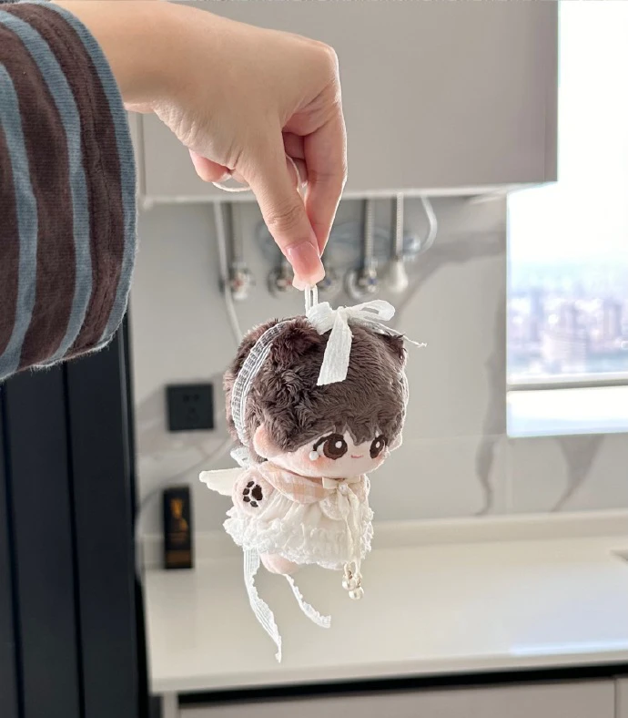 现货10cm棉花娃娃正版公仔换装玩偶金饼糖见习天使生日新年礼物