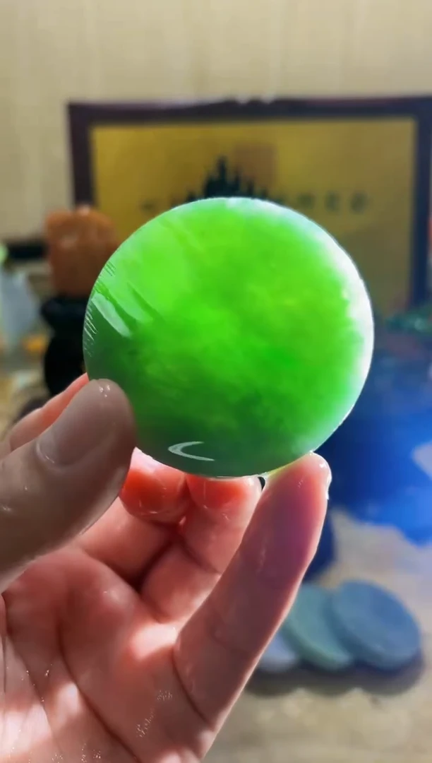 颈饰未镶嵌翡翠A货常星5265