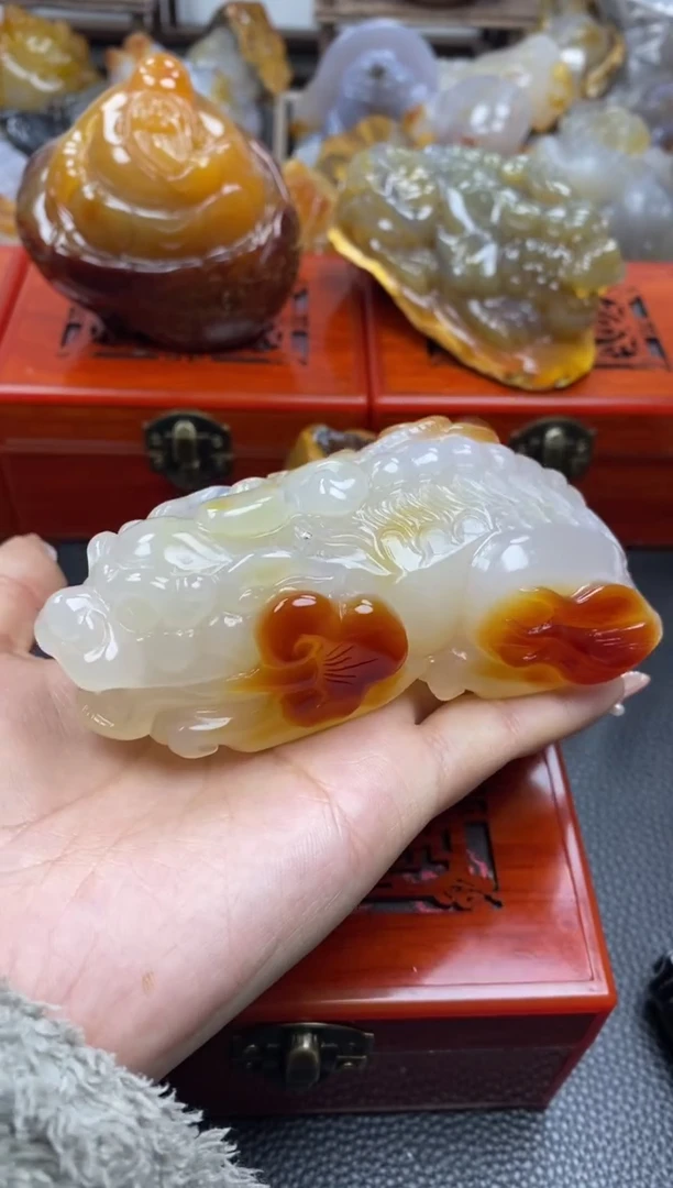 【闪购商品】玛瑙/玉髓手把未镶嵌00