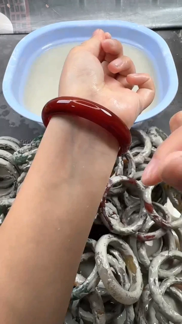石英质玉手镯未镶嵌15 6160